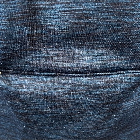 GapFit heathered blue half zip pullover workout top size medium - Picture 8 of 10